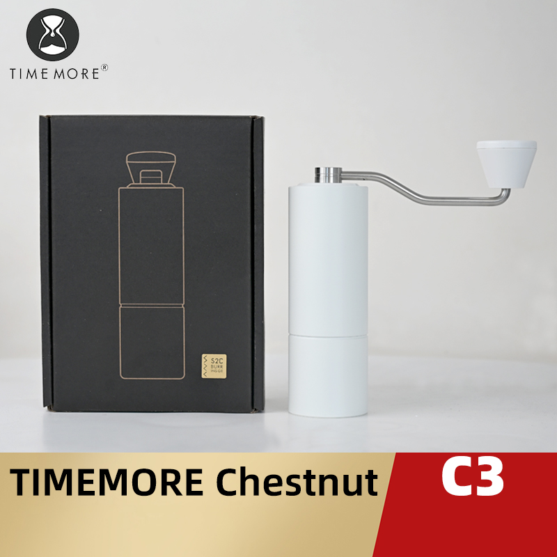 Burr Hand Grinder - TIMEMORE مطحنة قهوة يدوية من الكستناء