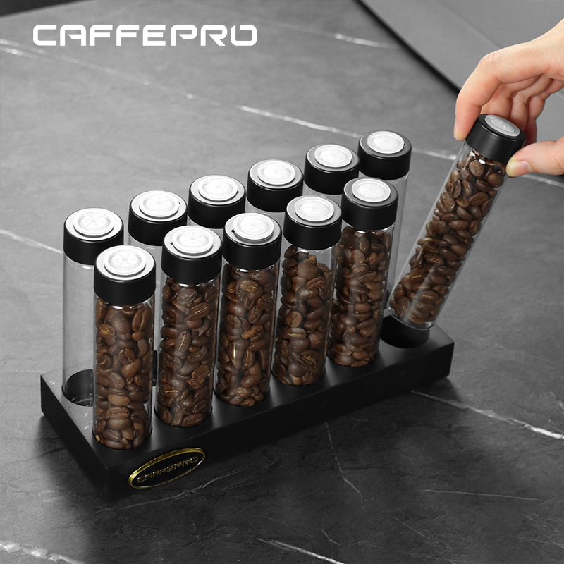 Coffee Tea And Sugar Set - أنبوب تخزين حبوب القهوة من كافيبرو،