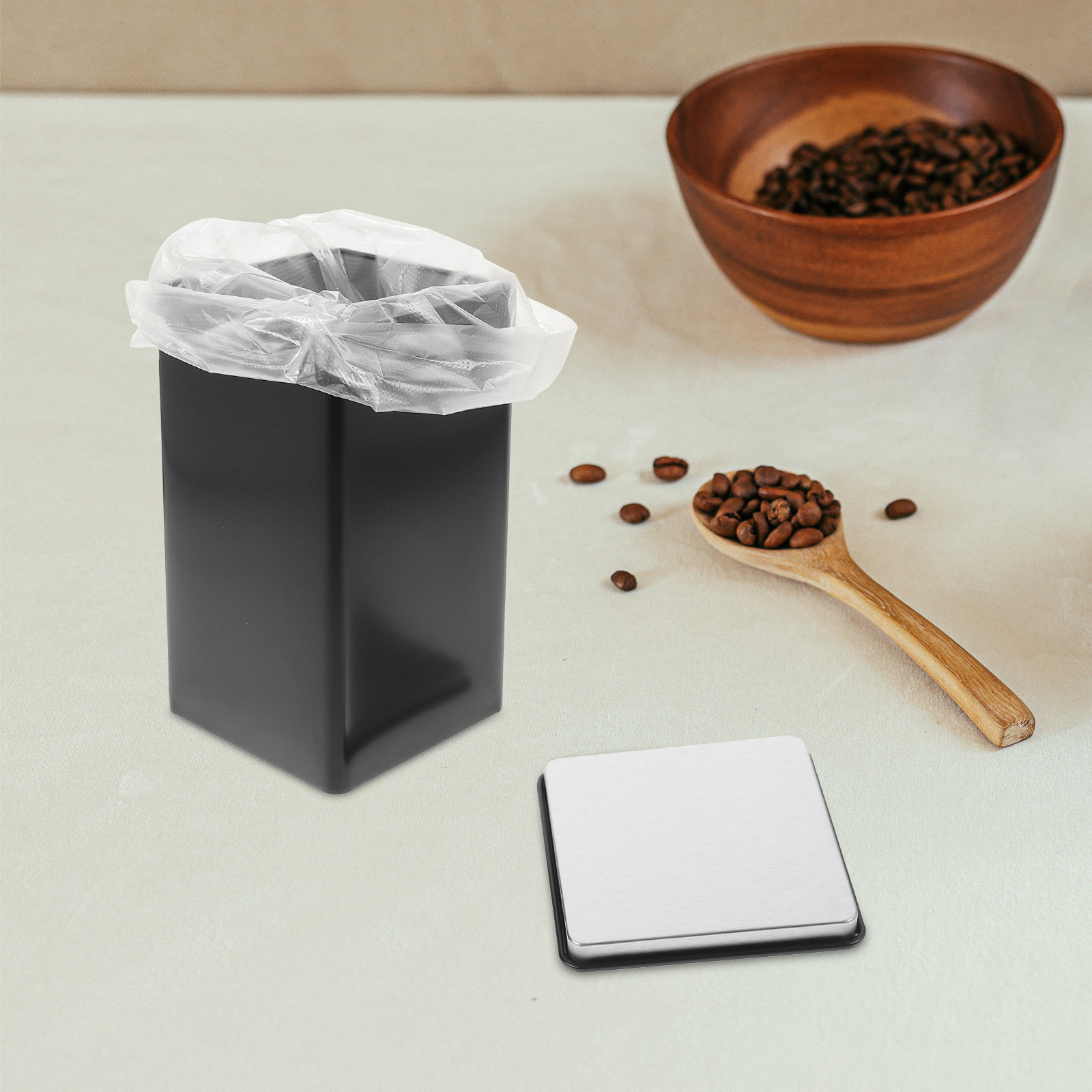 Coffee Tea Sugar - 4 قطع من علب التخزين ذات
