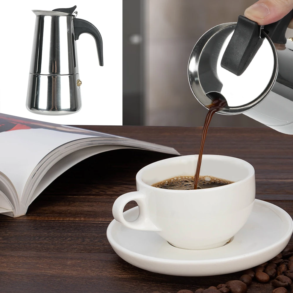 ماكينة صنع قهوة موكا من الفولا - مراجعة Moka Pot Stove وسعره