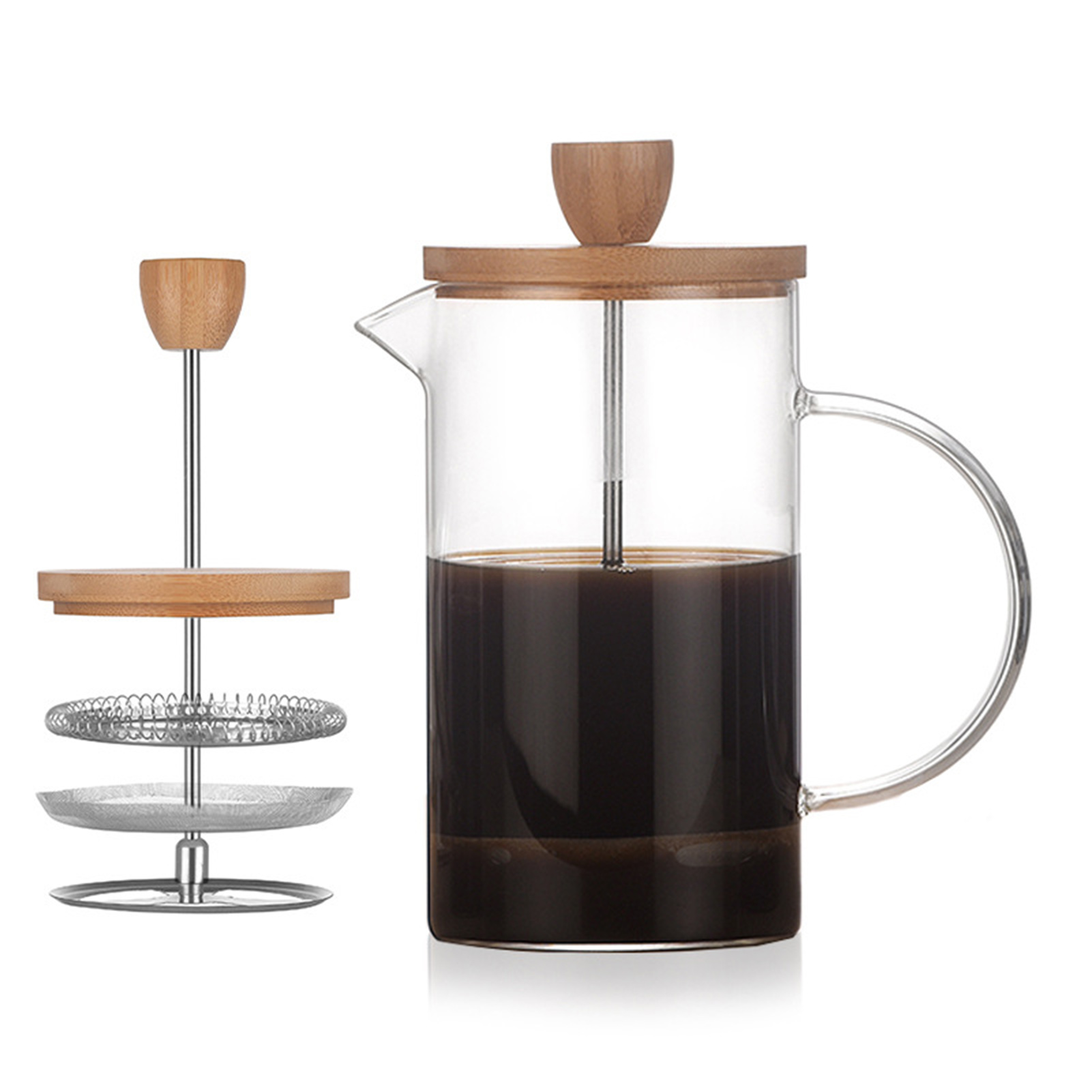 وعاء ضغط فلتر فرنسي منزلي متعد - مراجعة Xbloom Coffee Tea وسعره